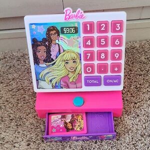 Barbie Pink and Purple Play Cash Register